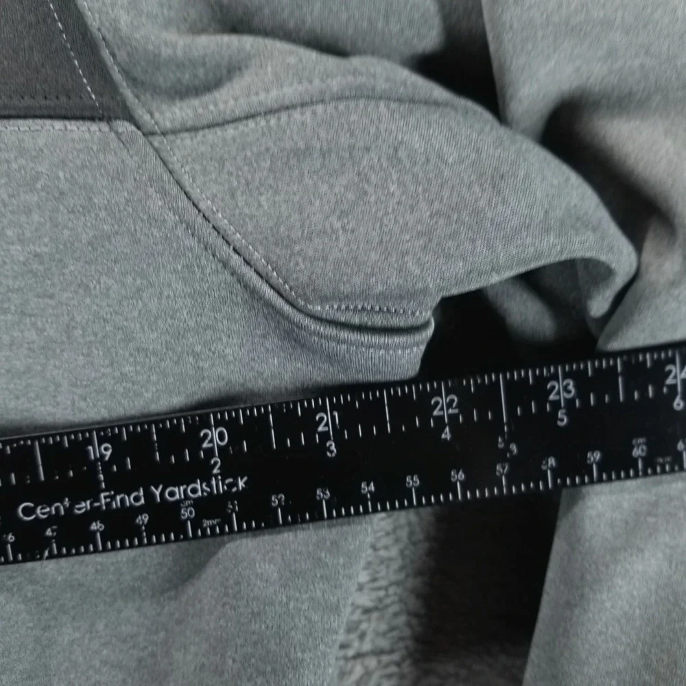 The North Face Jacket Mens L Gray Apex Risor Softshell Windwall Full Zip Pockets
